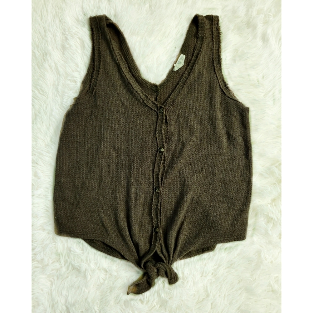 Sienna Sky Olive Green Tank